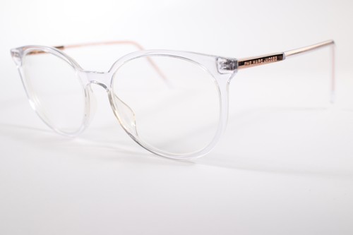 Marc Jacobs Eyeglasses JACOBS 31 Womens Clear Full Rim Plastic Glasses Frames