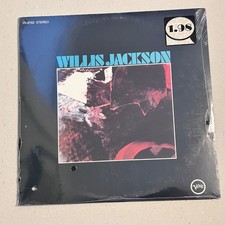SEALED!! Willis Jackson "Gator Tails" 1969 JAZZ RE US Vinyl Lp VERVE V6 8782
