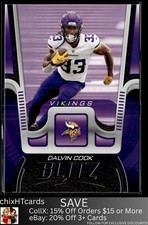 Dalvin Cook 2021 Panini Playbook Blitz #BTZ-DCO Minnesota Vikings