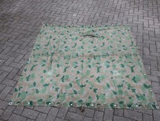 Original DDR NVA Blumentarn Flächentarn Zeltbahn 1962