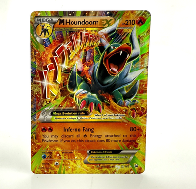 M HOUNDOOM EX 22/162 XY BREAKthrough HOLO FULL ART Pokemon NM | eBay