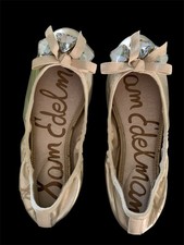 Sam Edelman  s Fayth Gold Metal Flats Large Rhinestones 6 M