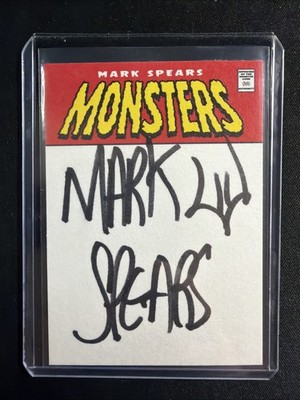 Mark Spears Monsters Halloween 2026 Kickstarter Signed Sketch Card #20/69