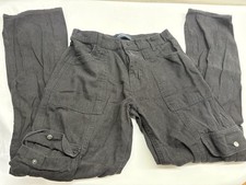 Aeropostale utility cargo pants women  s Small black baggy hip hop light wide leg