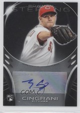 2013 Bowman Sterling Rookie Tony Cingrani #BSAR-TC Auto 0a6