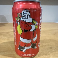 Vtg. Coca Cola Classic Can Santa Claus Christmas 1988. 1943 Illustration 12 Oz.