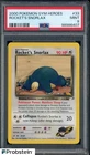 2000 Pokemon Gym Heroes #33 Rocket's Snorlax PSA 9 MINT