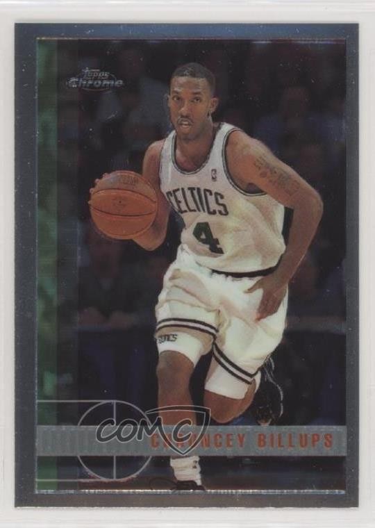 1997-98 Topps Chrome Chauncey Billups #181 Rookie RC HOF 12g7