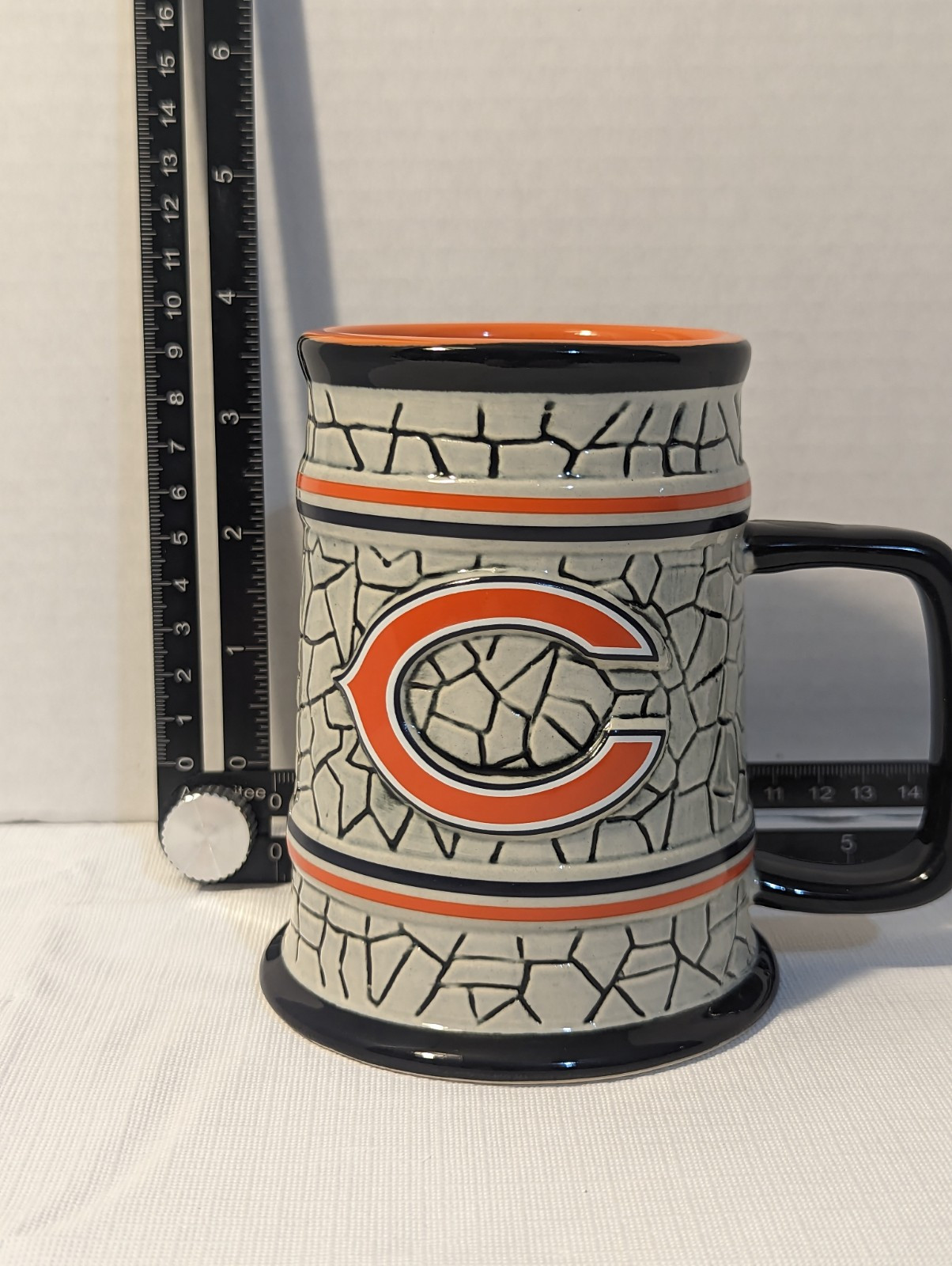 2015 NFL Chicago Bears Stonewall Ceramic Mug. The Memory Company.