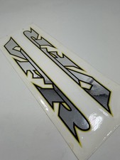 1990s Dyno VFR Decals Chrome Yellow Old School BMX Stickers Vintage NOS Original