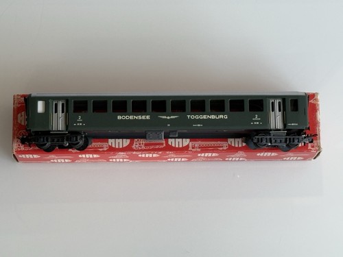 HAG H0 # 445 : Personenwagen 2. Klasse der BODENSEE TOGGENBURG Bahn ** mit OVP 1
