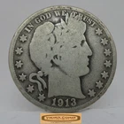1913-S Barber Silver Half Dollar - #C59085NQ