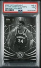 2025 TOPPS MIDNIGHT MOONFALL EQUINOX #MF-5 GIANNIS ANTETOKOUNMPO 13/20 PSA 9