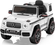 ANPABO Licensed Mercedes-Benz G63 Car for Kids, 12V Ride on Car w/Parent Remote