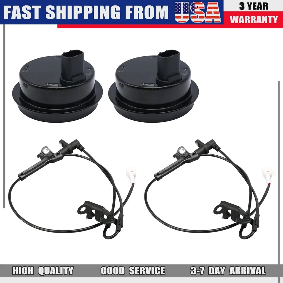 4x Sensor de velocidad de rueda ABS delantero y trasero para 2005 06 07 08 09 2010 Scion tC Foto 4 de 4