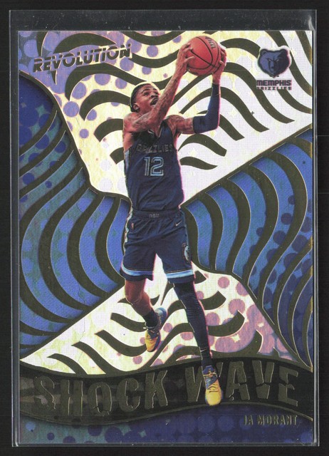2021-22 Panini Revolution #4 Ja Morant Shock Wave Fractal