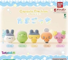  US Tax Paid Tamagotchi Capsule Flockies Complete Set 5 Bandai Japan NEW