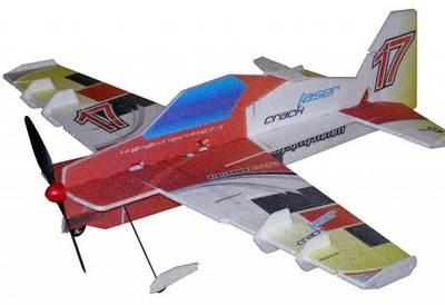 Crack Laser lite 8mm Nr. 17 EPP 800mm Shock-Flyer Shocky Indoor RC-Factory