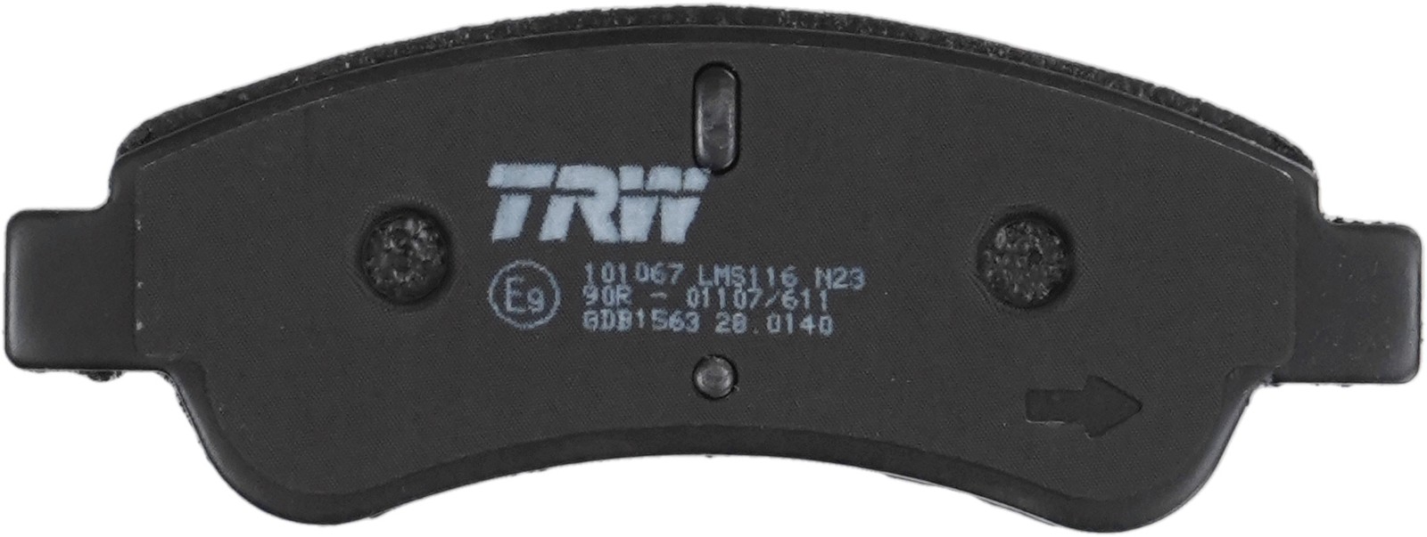 Plaquettes de frein TRW GDB1563, l'ingénierie de précision pour frein à disque