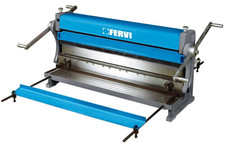 CALANDRA CESOIA PIEGATRICE PER TAGLIO LAMIERA COMBINATA DA BANCO 750 MM FERVI