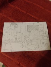 Spider-Man Brand New Day MJ Sketch Postcard R...