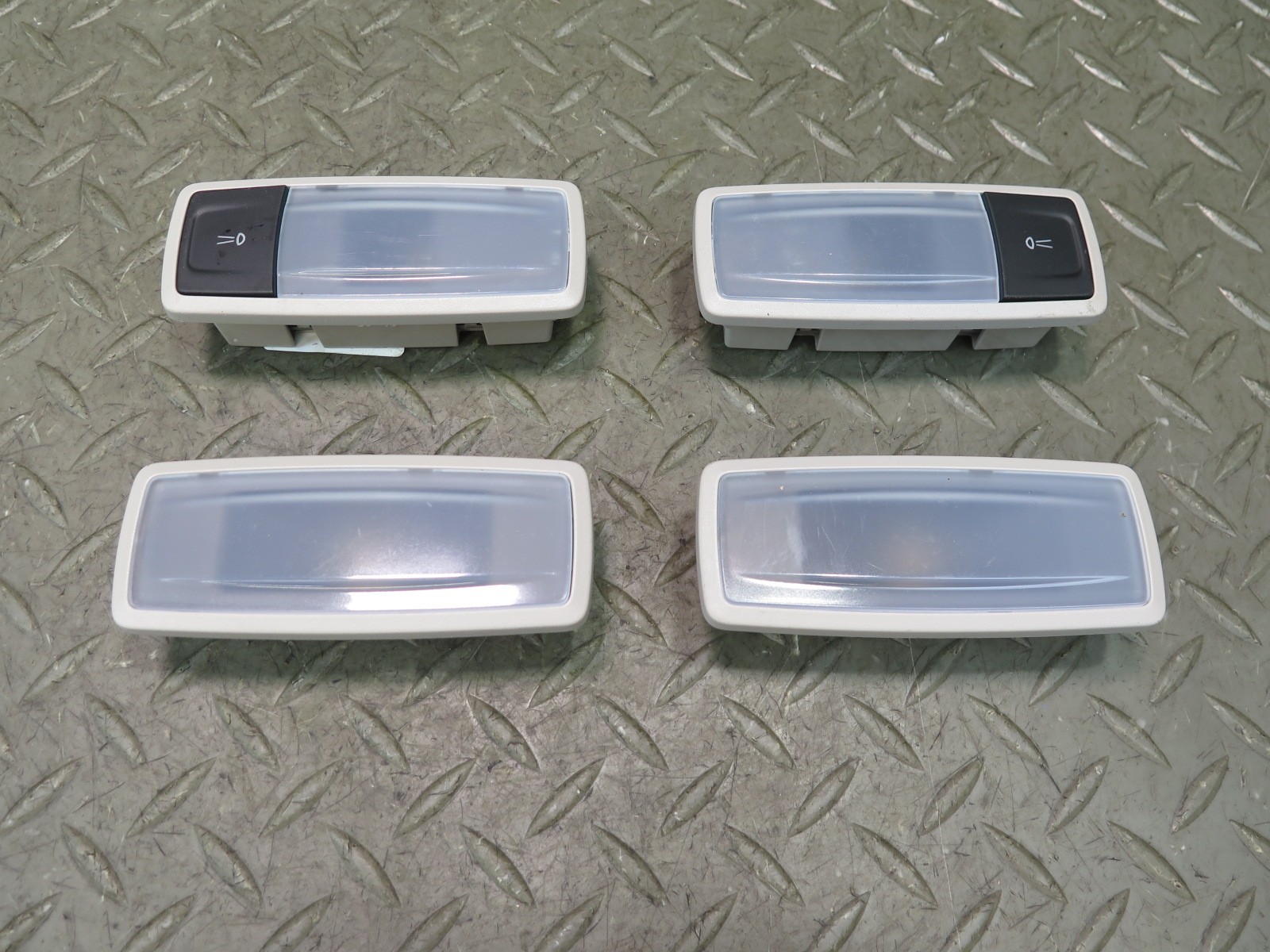 2017-2020 MASERATI LEVANTE M161 FRONT & REAR OVERHEAD INTERIOR LIGHT SET OF 4