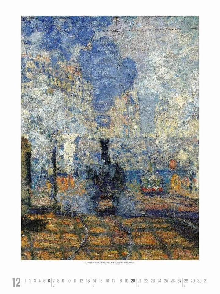 Claude Monet 2026 - Bild-Kalender 42x56 cm - Kunst-Kalender - Wand-Kalender - Ma - Bild 4 von 4