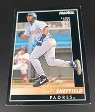 1992 Score Gary Sheffield #235 Pinnacle San Diego Padres Baseball Card