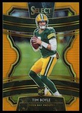 2019 Panini Select Orange Prizm #2 Tim Boyle /49 Rookie Card RC