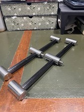 Custom UK Made - Defiant MPS 3 Rod Buzz Bars - Carbon & Stainless - Carp Fishing