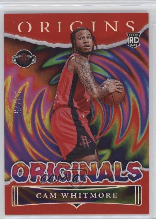 2023-24 Panini Origins Originals Red 50/75 Cam Whitmore #19 Rookie RC 5i2