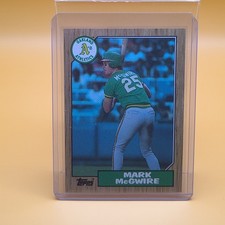 1987 Topps Mark McGwire #366
