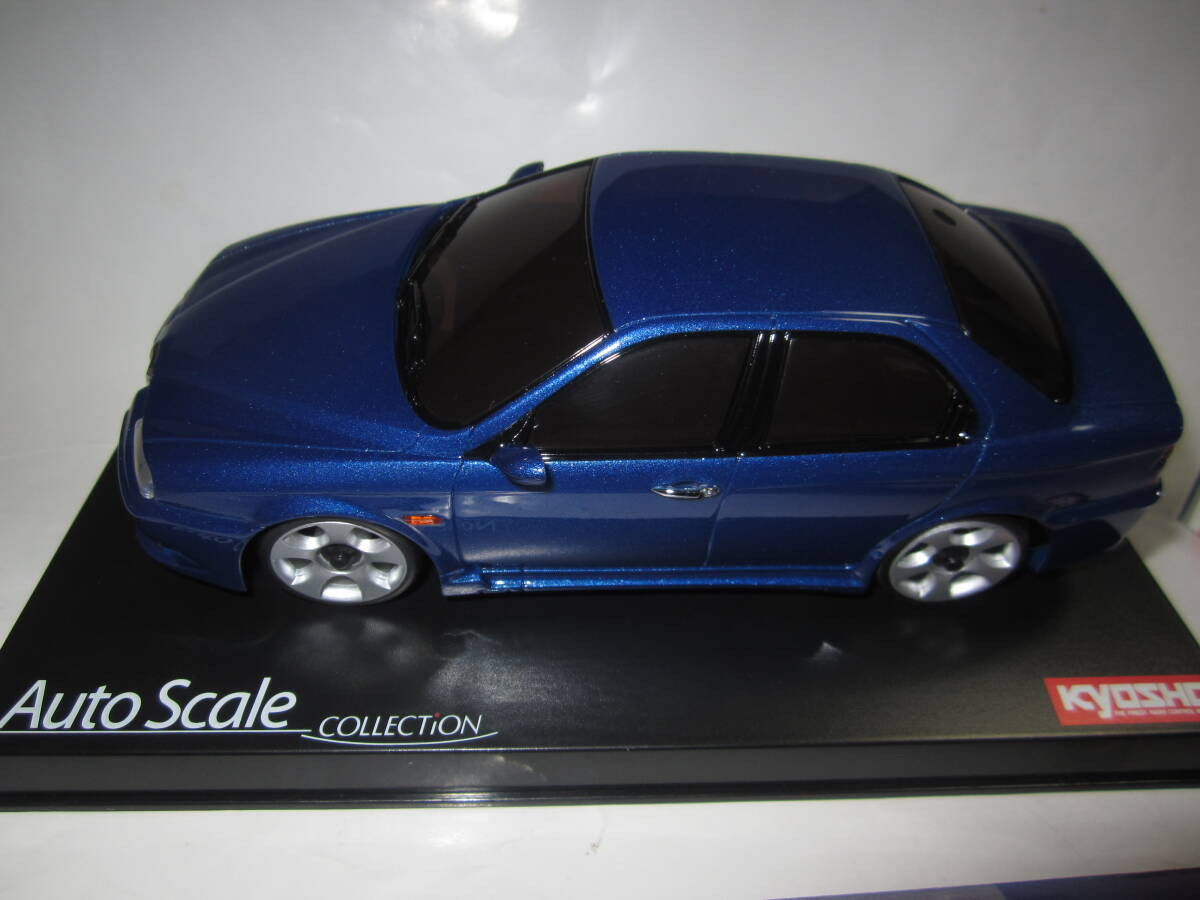 ミニッツ　オートスケール　アルファロメオ　156GTA メタリックブルー Amazon | 京商 MINI-Z Alfa Romeo 156 GTA Metallic Blue