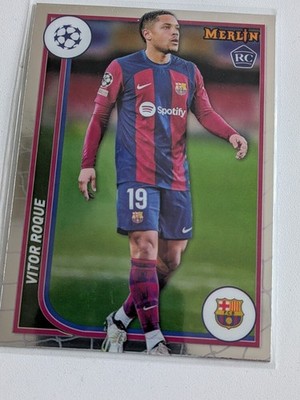 Topps Merlin Vitor Roque FC Barcelona RC