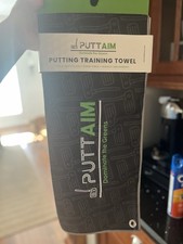 New In Packaging Put Aim Training Towel for Golfers