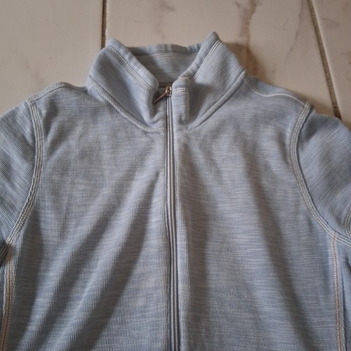 Tommy Bahamas Tobago Bay Half-Zip Short-Sleeve Dress Sz S/P Blue A8 - Picture 8 of 12