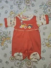 Vintage 1990 Cabbage Patch Kids Clothes Train Overalls - Hasbro 1st