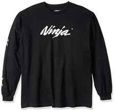 Factory Effex 17-87118 FX Kawasaki Ninja Long Sleeve T-Shirt Black (XXL)
