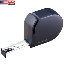Self-Locking Tape Measure, Pocket-Size Retractable Measuring Tape, Dual Unit Ft
