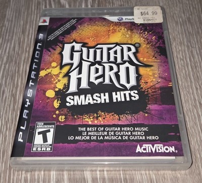 Guitar Hero: Smash Hits PS3 (Sony PlayStation 3, 2009) COMPLETE CIB