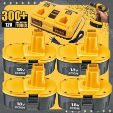 2 4PACK 18V For Dewalt 18 VOLT XRP Ni-MH 7.0Ah Battery DC9099 DC9096 DC9098 NEW
