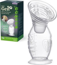Gen 2+ Silicone Manual Breast Pump 150ml with SpillGUARD Insert BPA Free