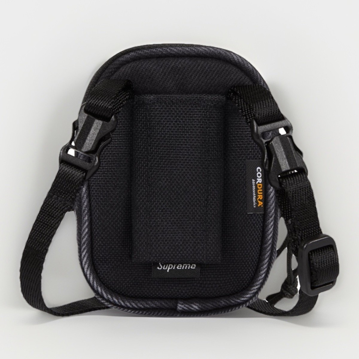 SUPREME DENIM MINI UTILITY BAG BLACK OS (100% AUTHENTIC) BRAND NEW