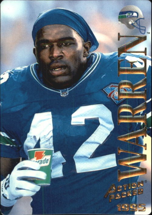 1995 Action Packed #32 Chris Warren - FB