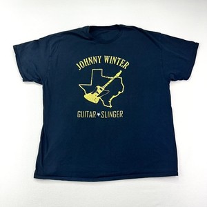 Johnny Winter Vintage T-Shirt - Retro 70s American Singer Tee For Music Lovers