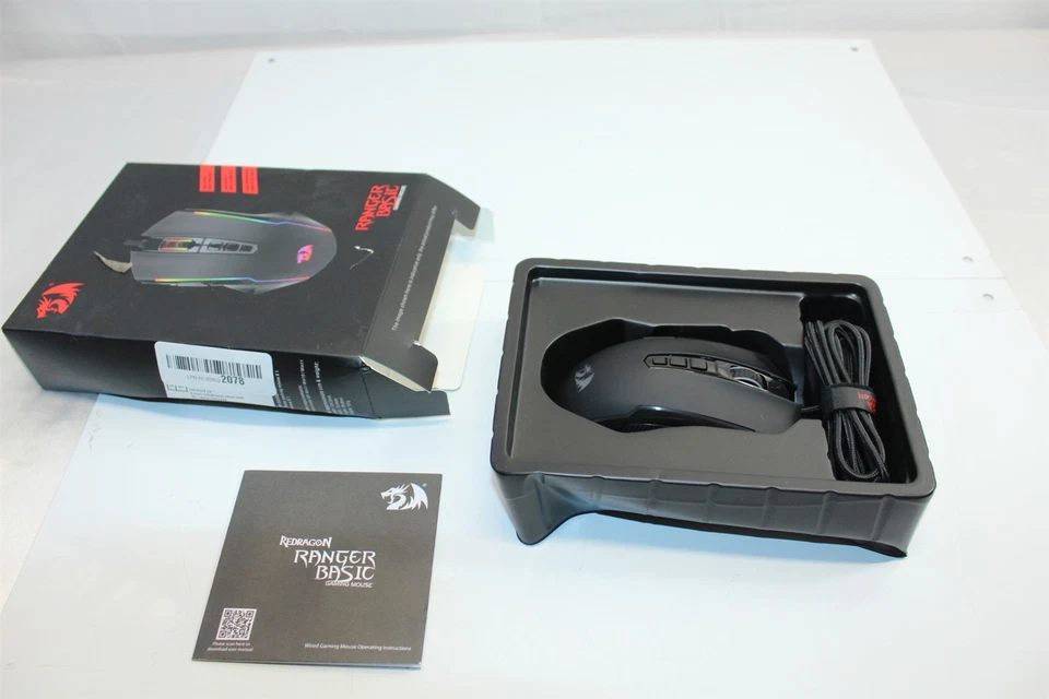 Ranger Basic Gaming Mouse Ergonomic Programmable Keys RGB Backlit Wired - Image 2 of 4