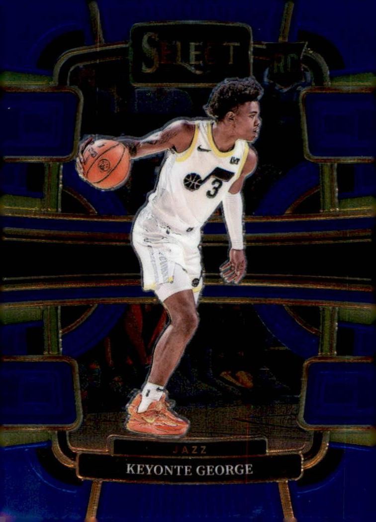 2023-24 Panini Select #75 Keyonte George Blue (Retail Base)