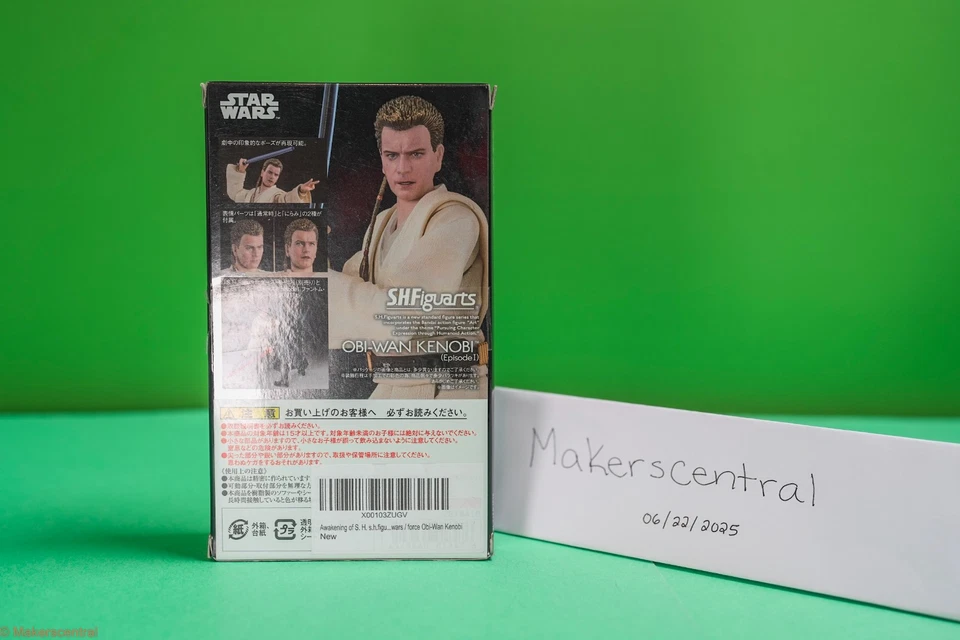 Boneco Bandai S.H.Figuarts Obi-Wan Kenobi (Episódio I - TPM) 6 polegadas - Imagem 4 de 4