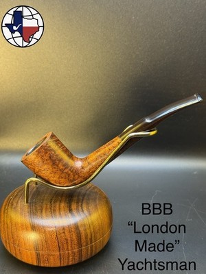 Vintage BBB  London Made  Yachtsman Tobacco Pipe