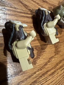 Lego Ewok Lot - Logray Paploo & A Warrior - Star Wars